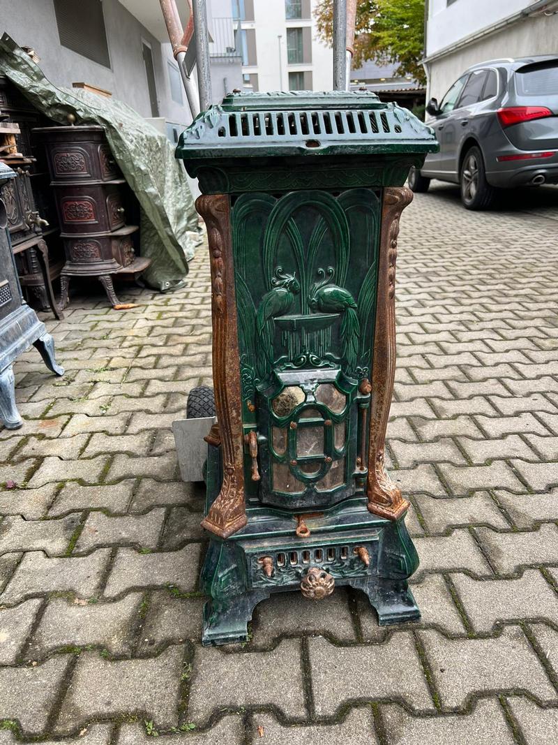 alte Gußkamine Modell 16 - 20